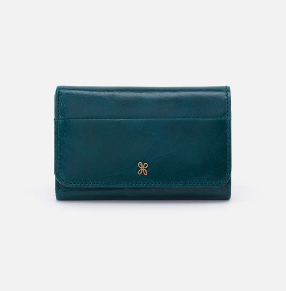 Hobo Jill Trifold Wallet Wild Bluegrass
