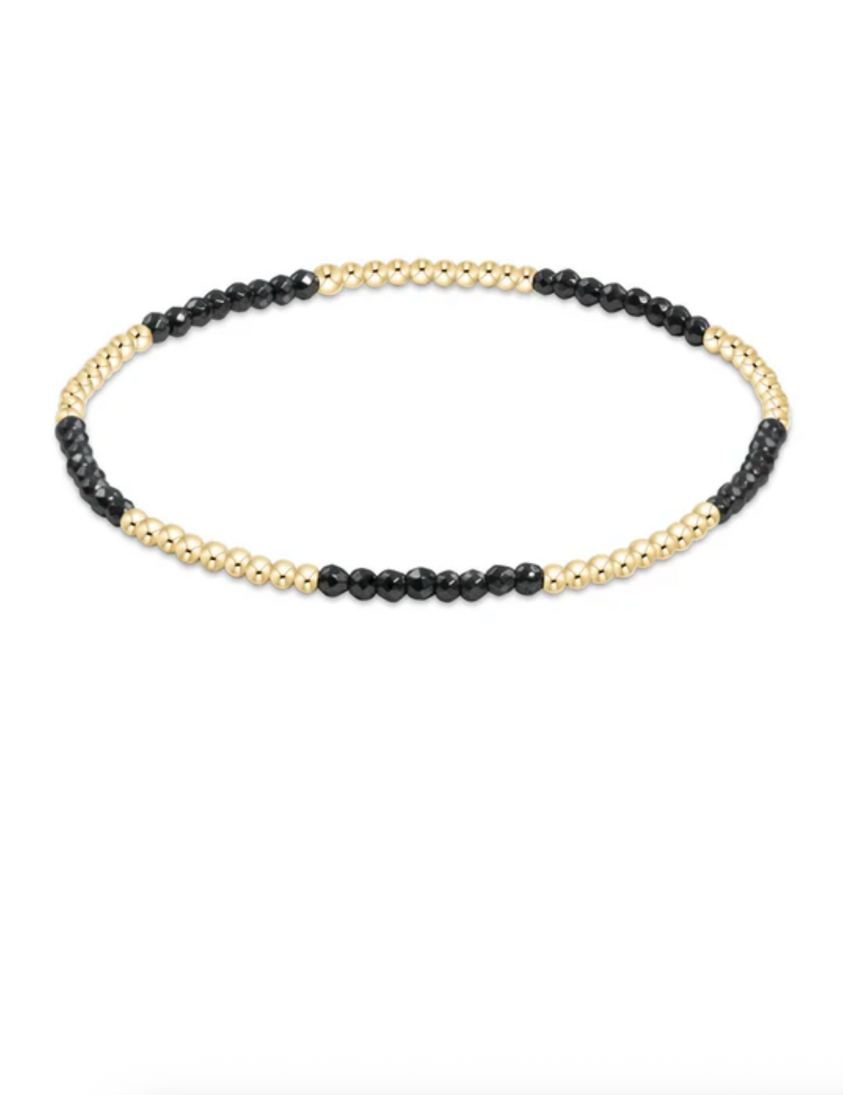 E Newton Blissful 2mm Faceted Hematite