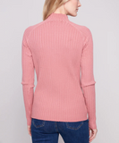 Charlie B Mock Neck Sweater Primrose