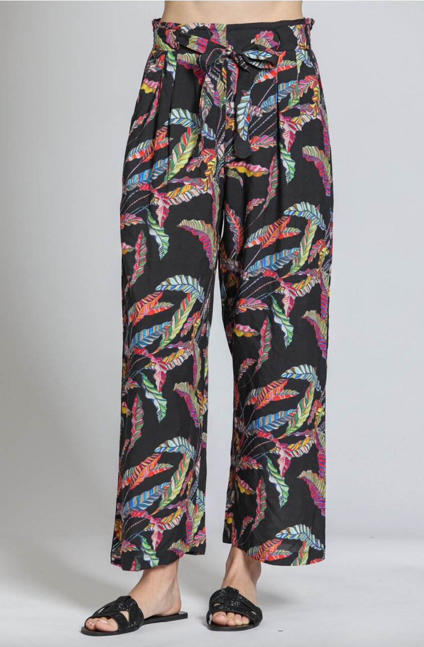 APNY Pull On Pants Feather Black