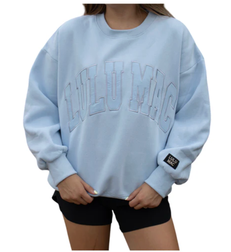 Lulu Mac Sweatshirt Light Blue