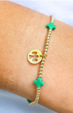E Newton egives to Camp Mystic Bracelet Extends