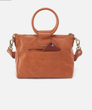 Hobo Sheila Medium Satchel Hair On Harvest Wheat