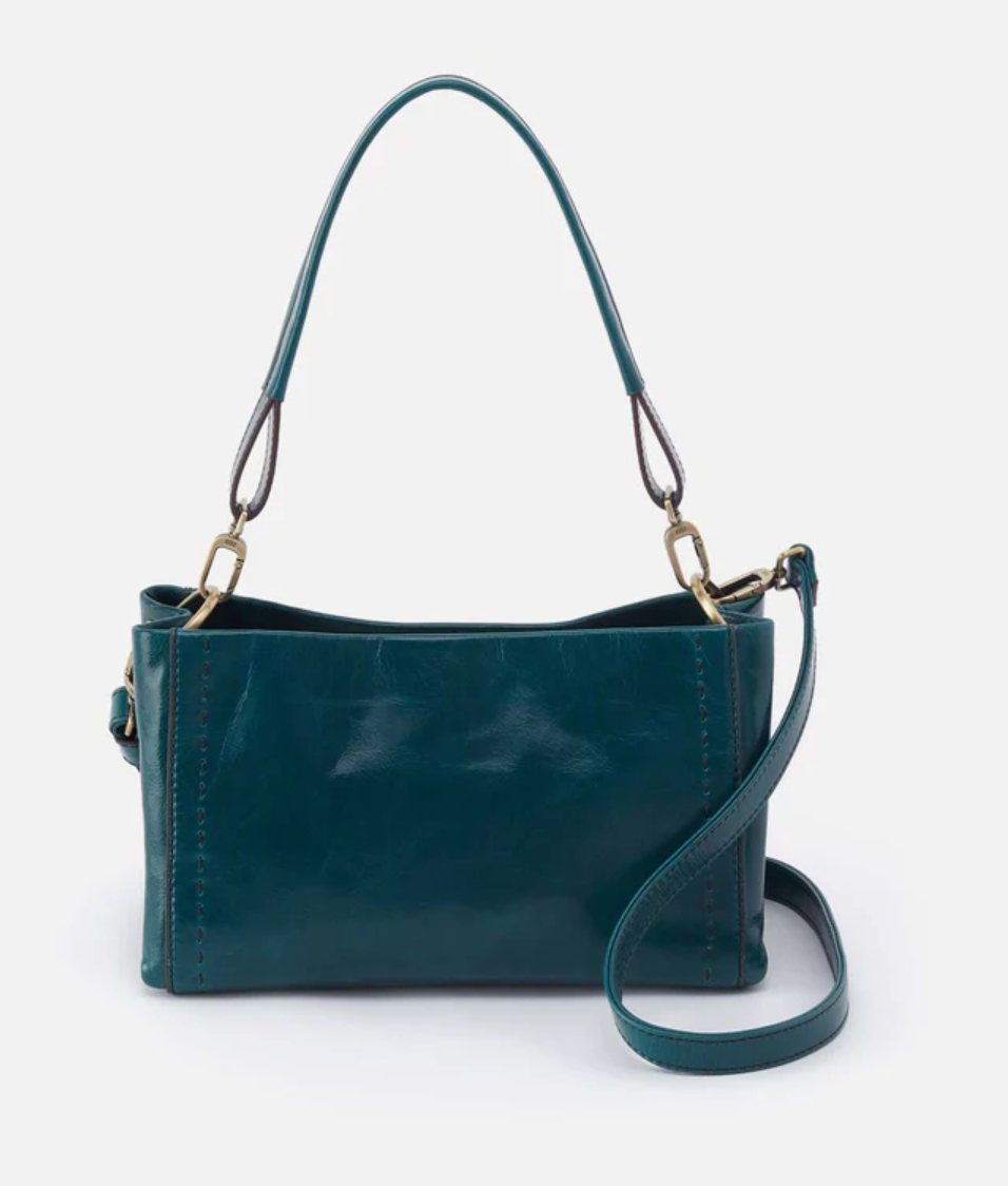 Hobo Austin Medium Crossbody Peacock Feather