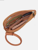 Hobo Sable Wristlet Hair On Harvest Wheat