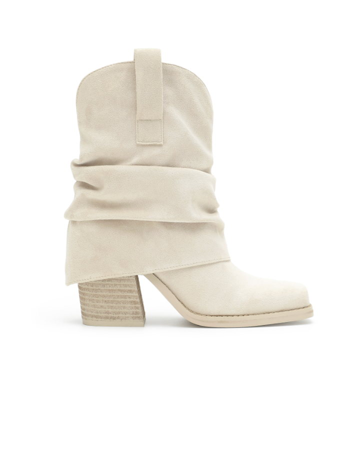 Payton Slouch Boot Off White