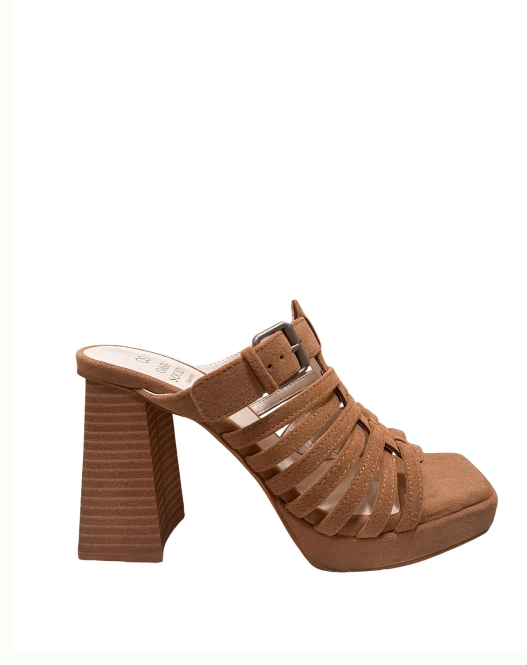 Rome Basket Weave Sandals Brown