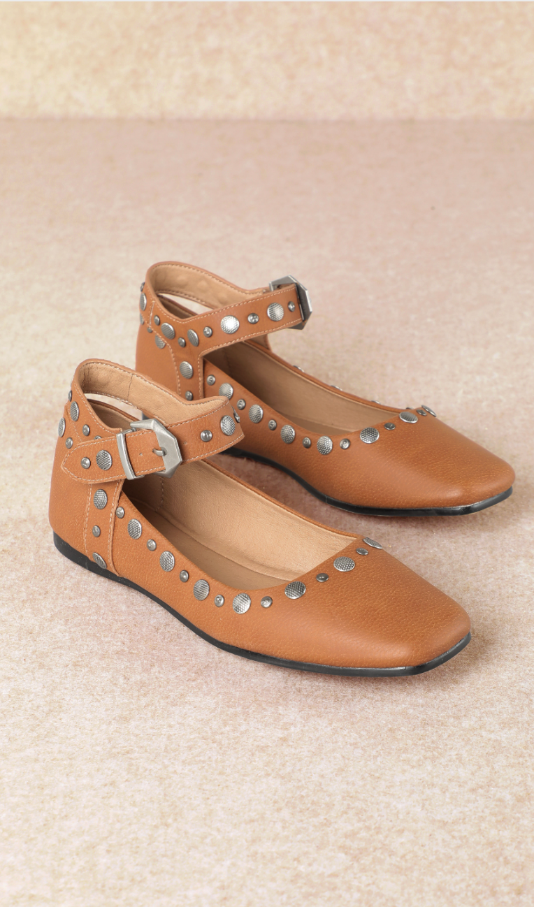 Mystic Ballerina Flats Camel