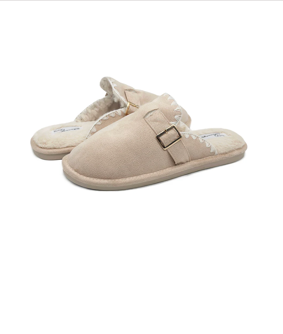 Vintage Havana Ari Slipper Beige