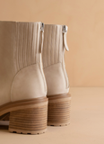 Megan Chelsea Boot Light Grey