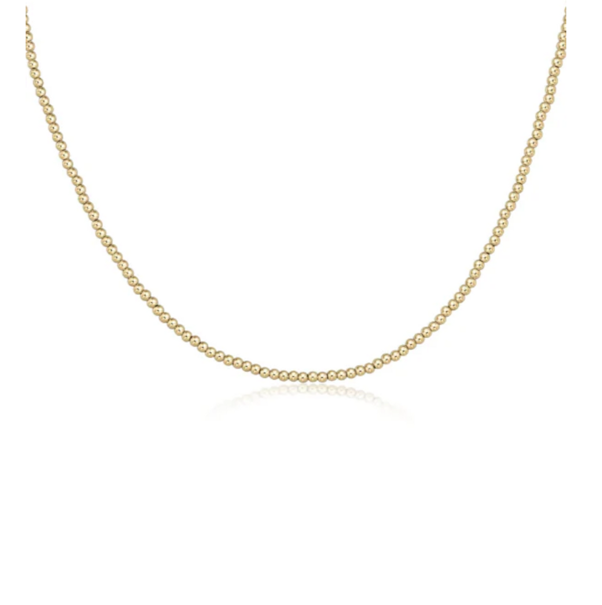 E Newton Classic Gold Choker 2.5mm