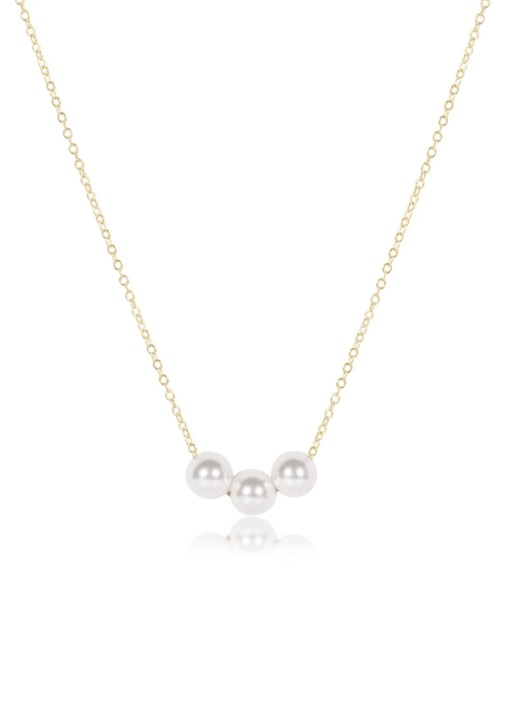 E Newton 16" Necklace Gold Joy Pearl