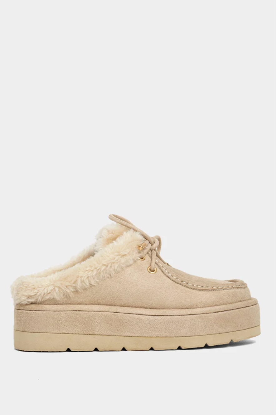 ShuShop Tulsa Suede Bone