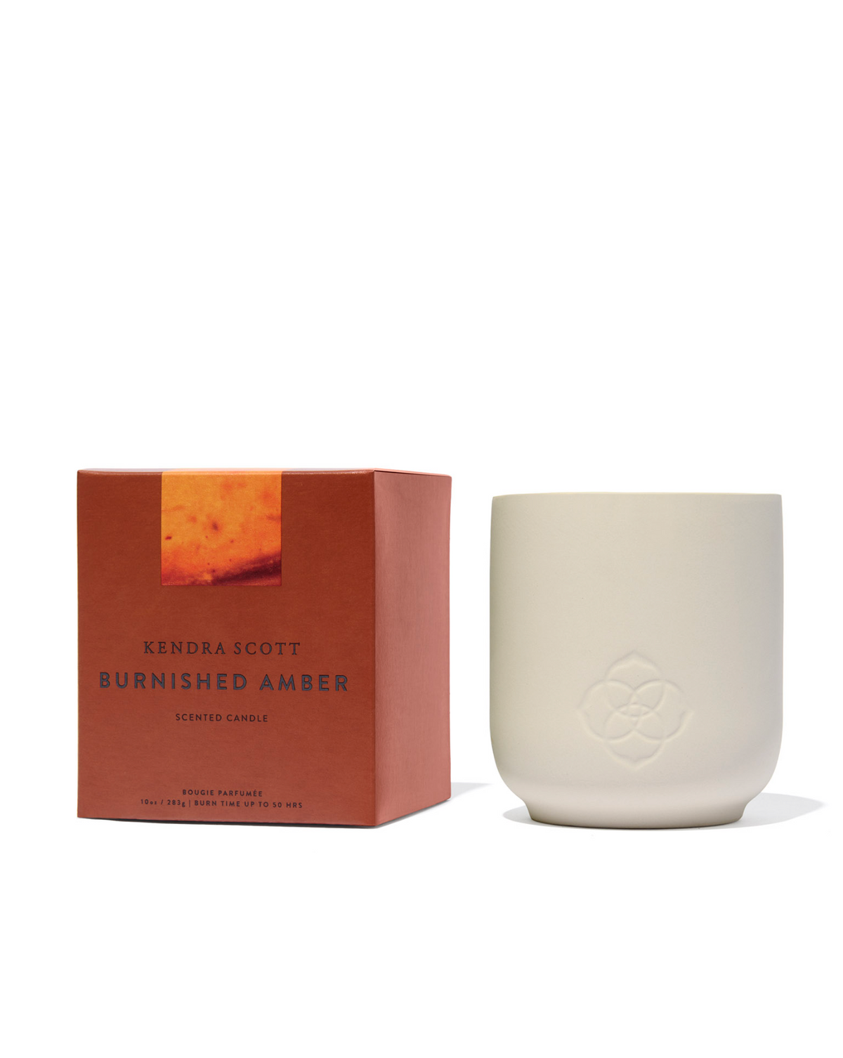 Kendra Scott Ceramic 10oz Candle Burnished Amber
