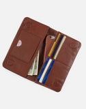Hobo Lumen Continental Wallet Cocoa Bean