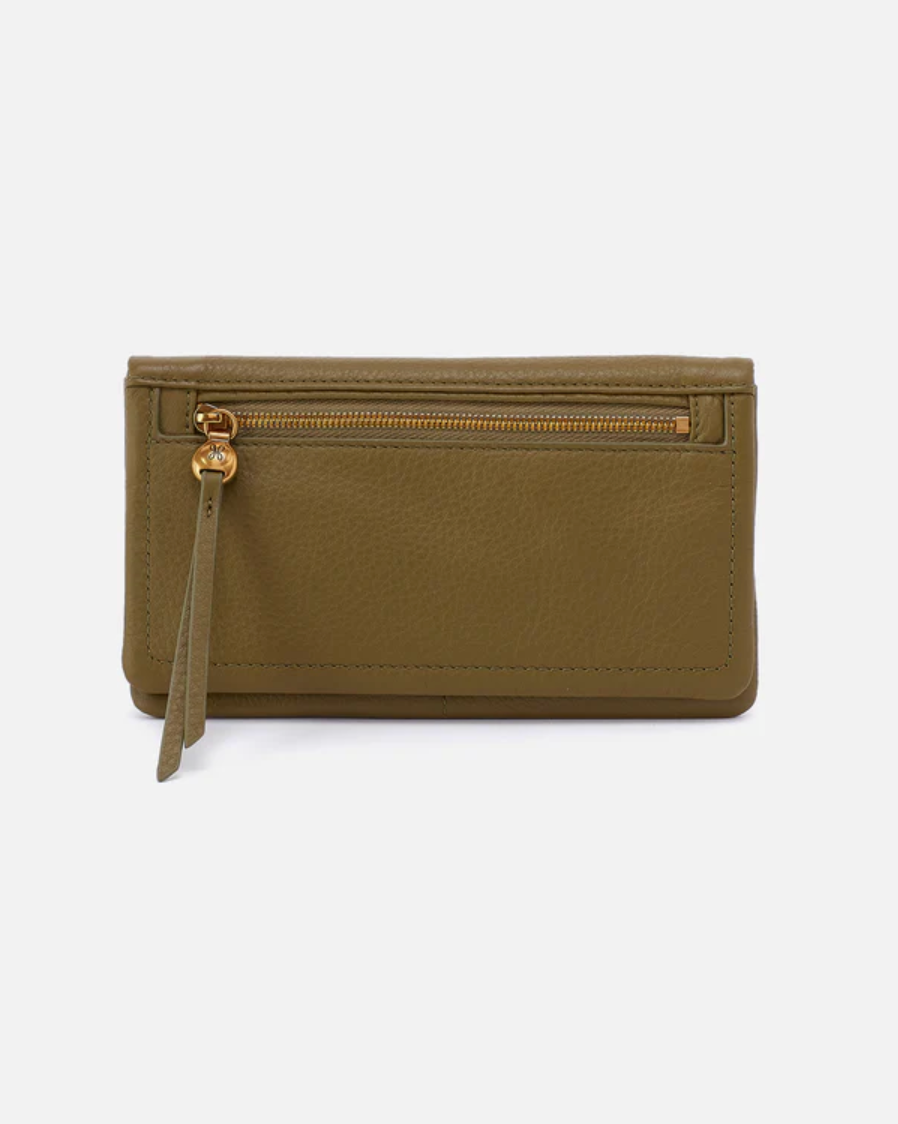 Hobo Lumen Continental Wallet Sunlit Sage