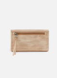 Hobo Lumen Continental Wallet Gold Leaf