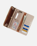 Hobo Rachel Continental Wallet Stone Gloss