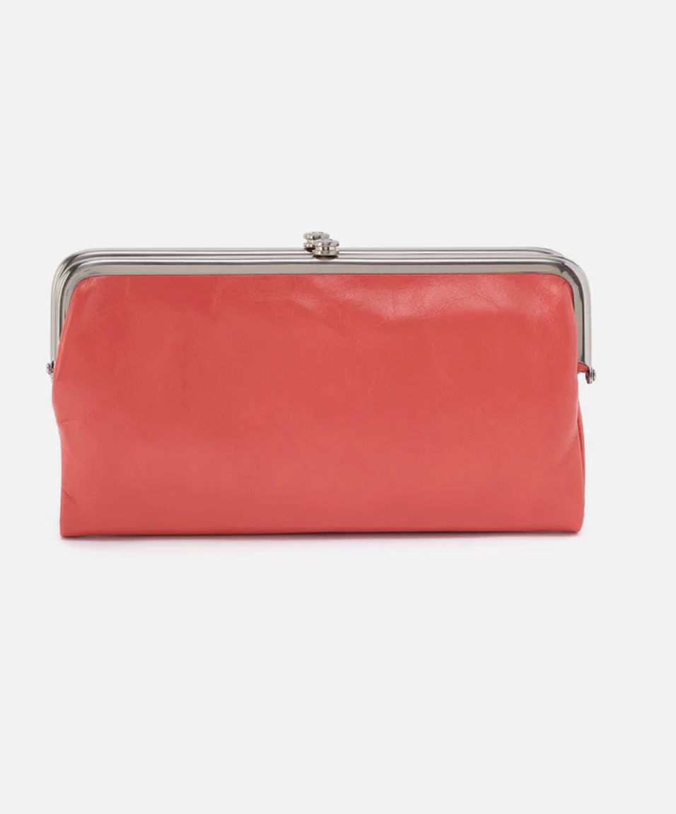Hobo Lauren Clutch Wallet Pink Mirage
