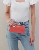Hobo Lauren Clutch Wallet Pink Mirage
