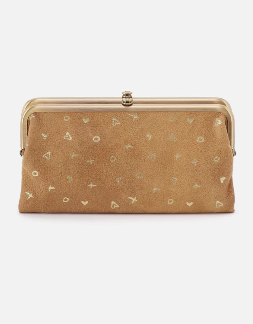 Hobo Lauren Clutch Wallet Whiskey