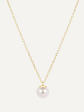 E Newton 16" Necklace Gold Classic Pearl Charm Necklace (various)