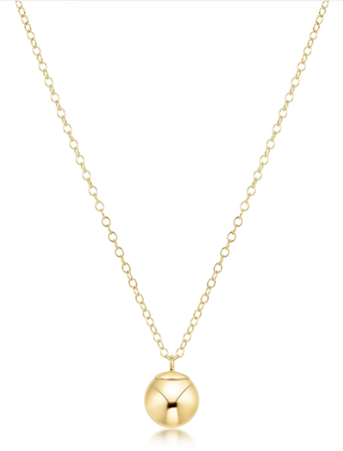 E Newton 16" Necklace Gold Classic Gold Charm Necklace (various)
