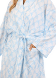 Mud Pie Blue Bow Robe