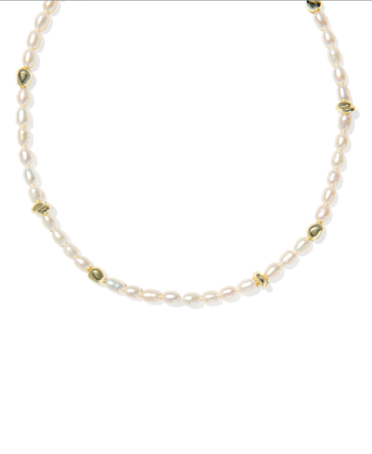 Kendra Scott Gabriella Gold Pearl Strand Necklace