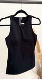 Maria Second Skin Muscle Tank Black