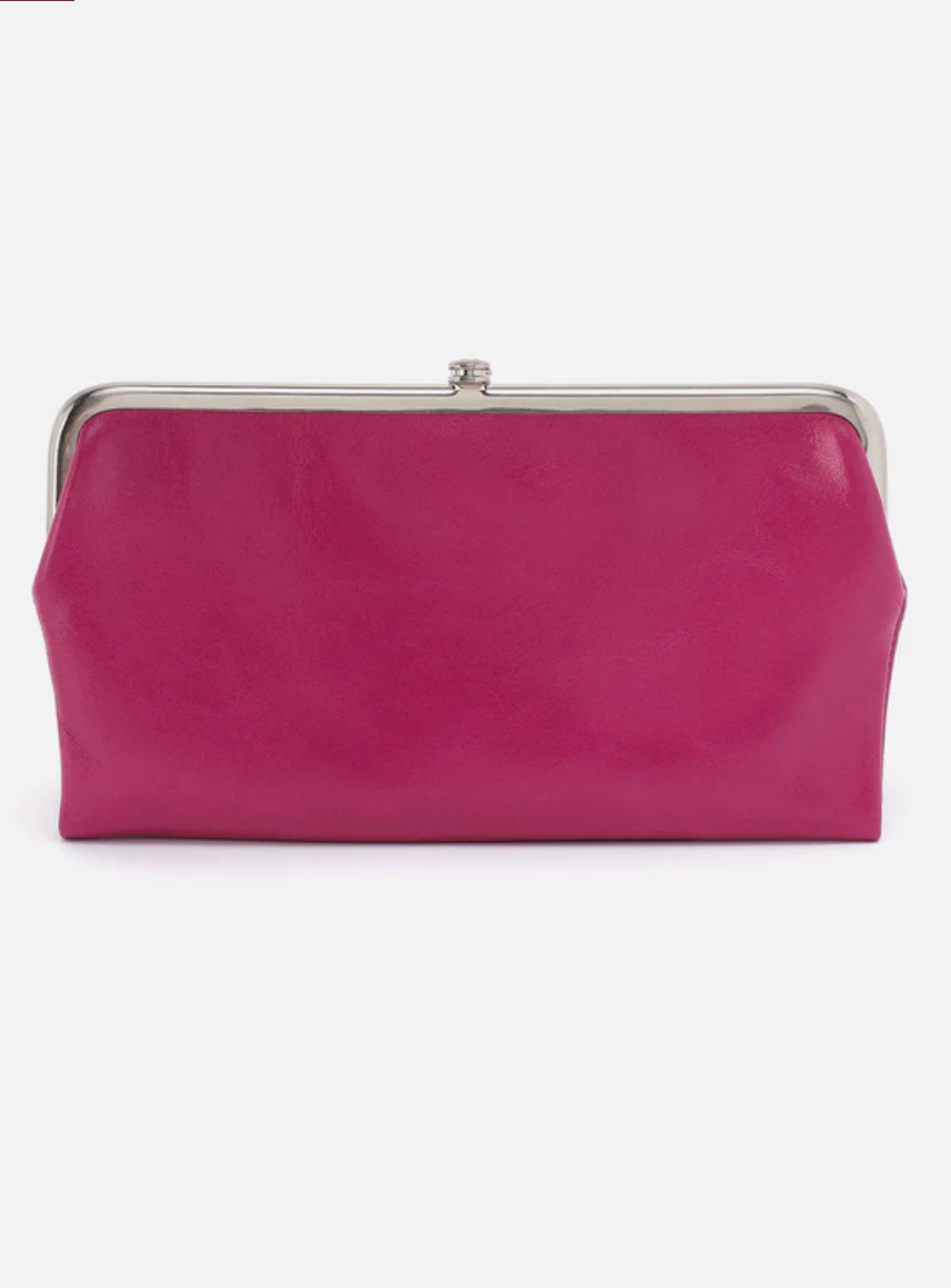 Hobo Lauren Clutch Wallet Cactus Flower