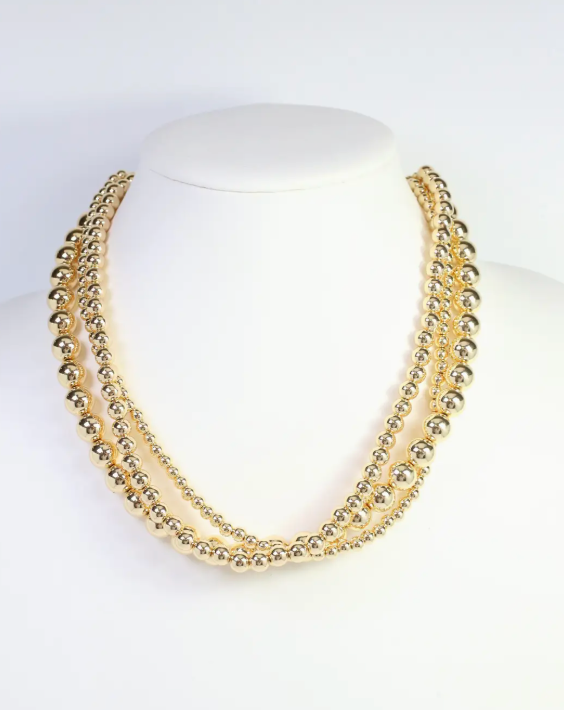Caroline Hill Bailey Layered Beaded Necklace