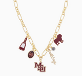 MSU Charm Necklace