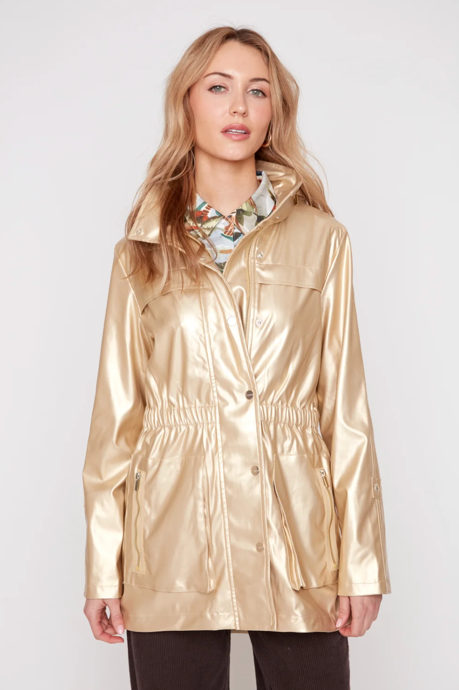 Renuar Lightweight Rain Jacket Gold
