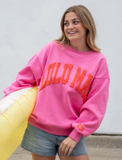 Lulu Mac Sweatshirt Orange/Pink