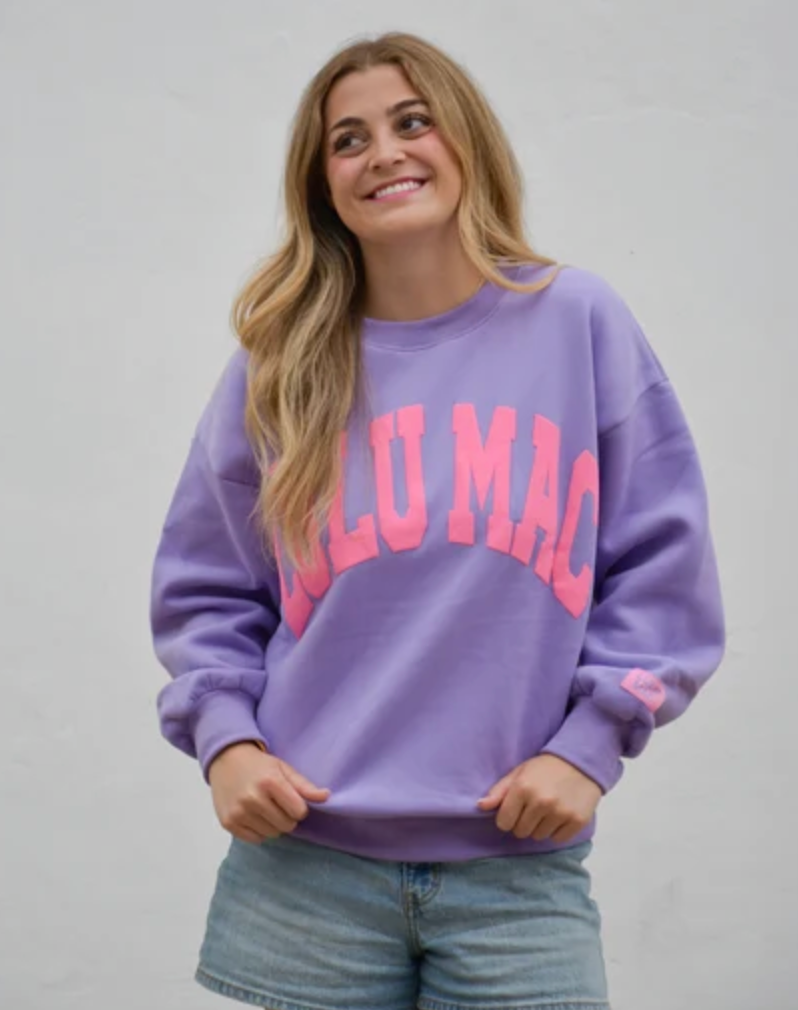 Lulu Mac Sweatshirt Purple/Pink