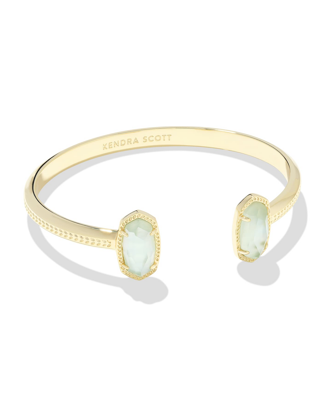 Kendra Scott Elton Bracelet Gold Light Blue Illusion