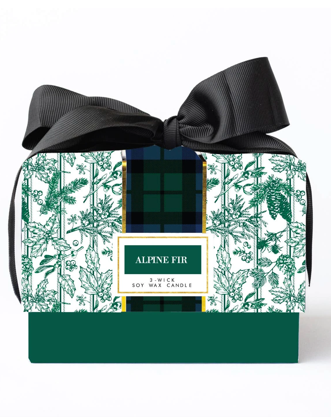 8 OAK LANE 3-Wick Soy Wax Candle Alpine Fir