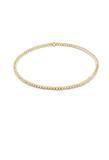 E Newton Classic Gold Bead Bracelet (various sizes)