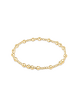 E Newton Hope Unwritten Bead Bracelet Gold (various sizes)