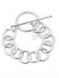 Leslie Curtis Valerie Chunky Bracelet Gold/Silver