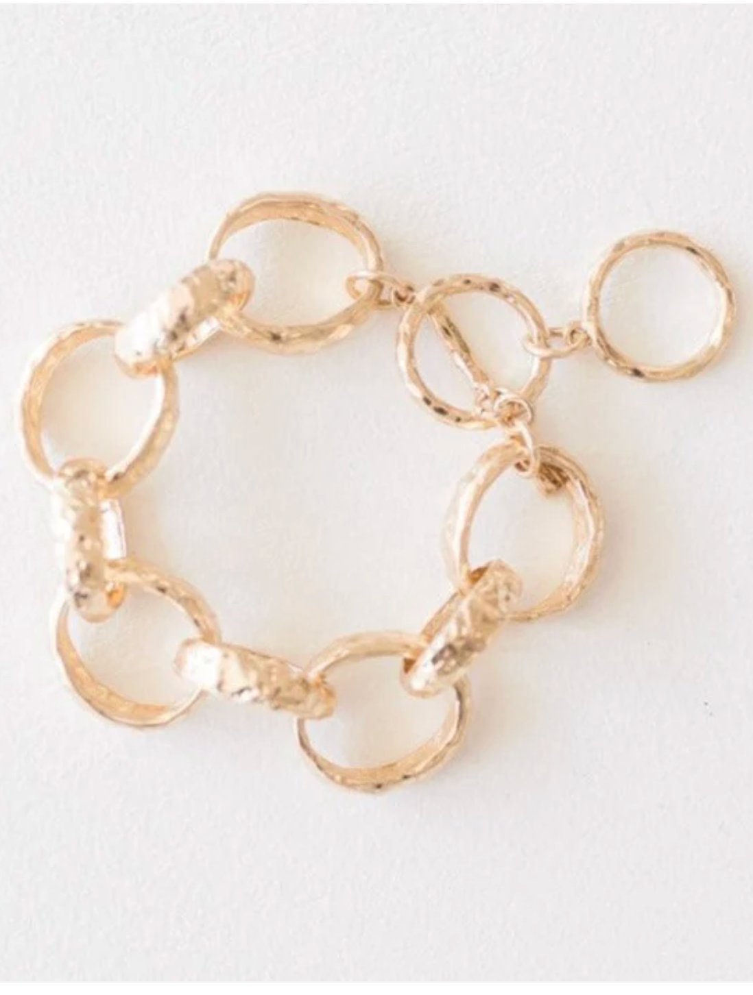 Leslie Curtis Georgann Hammered Bracelet