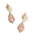 Kendra Scott Adriana Scallop Frame Gold Huggie Earrings (various)