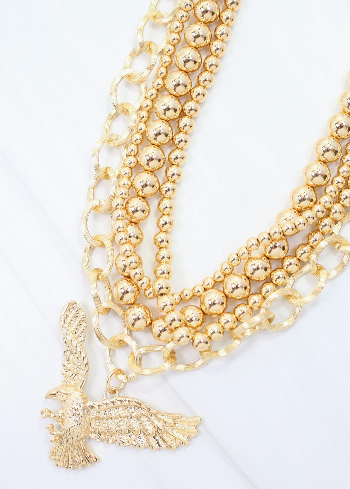Bree Spirit Beaded Layered Necklace