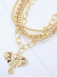 Bree Spirit Beaded Layered Necklace