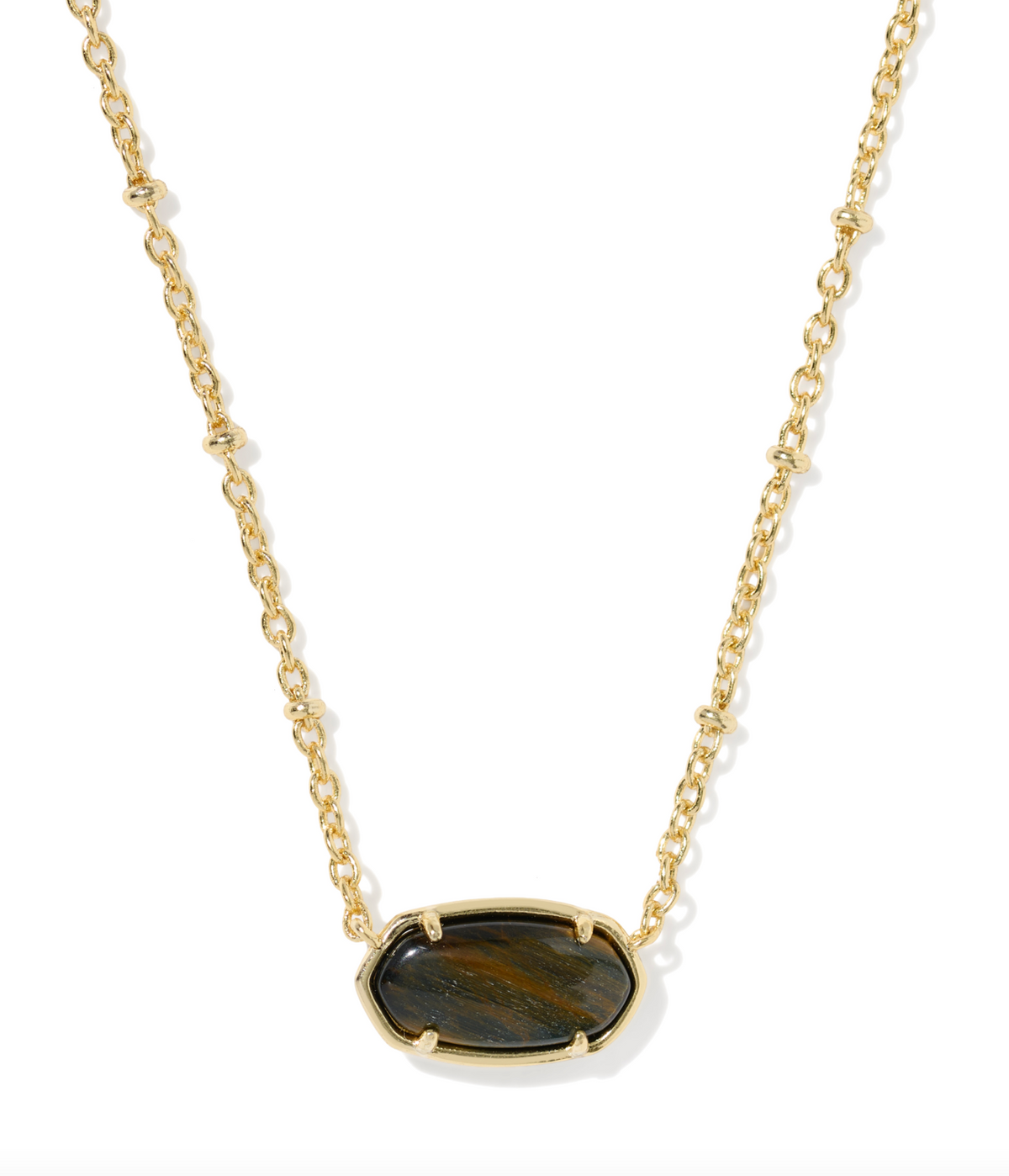 Kendra Scott Tiger Striped Elisa Necklace (various colors)