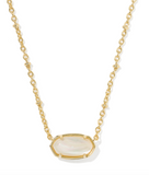 Kendra Scott Tiger Striped Elisa Necklace (various colors)