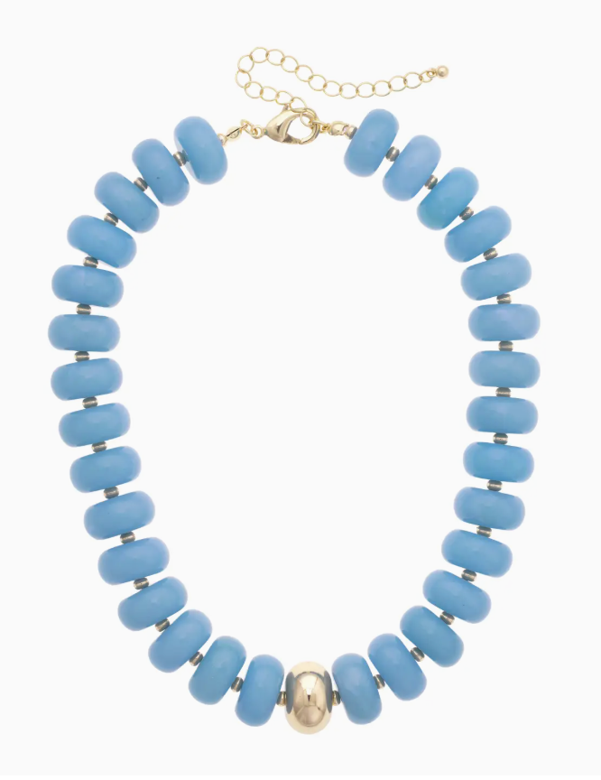 San Sebastian Beaded Resin Necklace Various