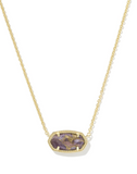 Kendra Scott Elisa Bronze Veined Gold Necklaced (various)