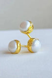 Easton Elle Triple Pearl Ring
